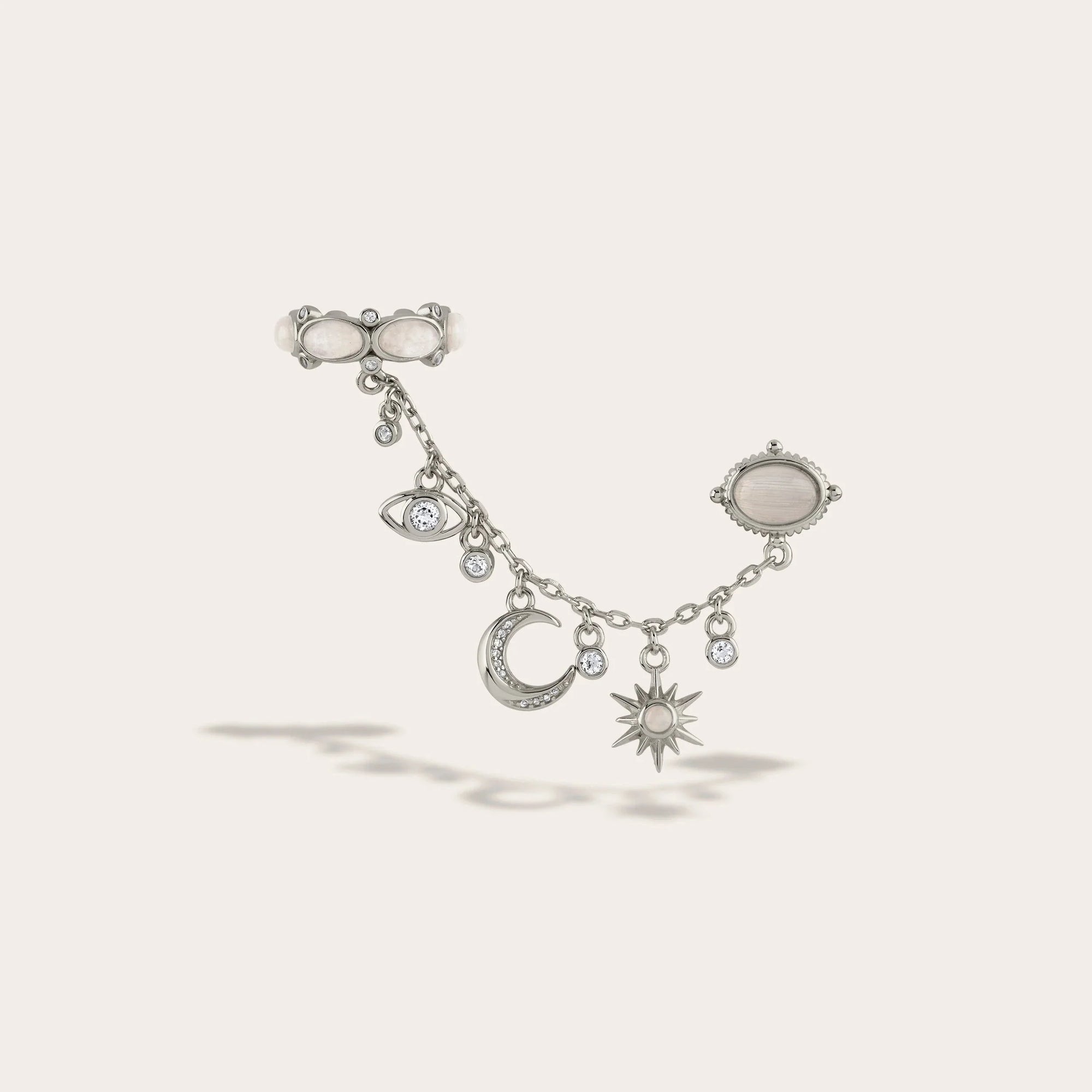 Oracle Ear Swag | Sterling Silver