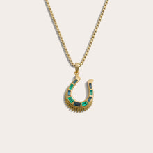Lucky Horseshoe Necklace | 14K Yellow Gold Vermeil