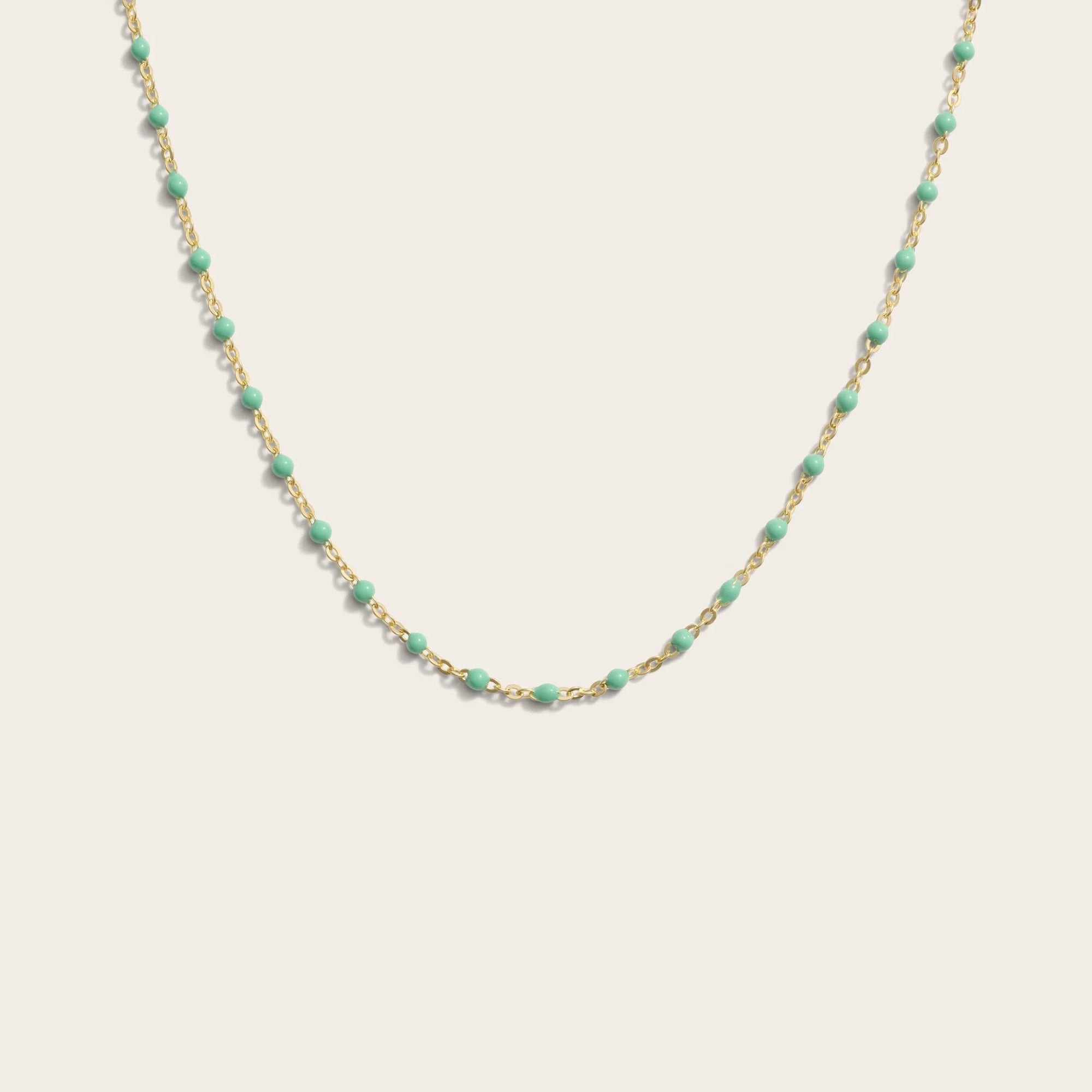 Pop Of Color Necklace | 14K Yellow Gold Vermeil