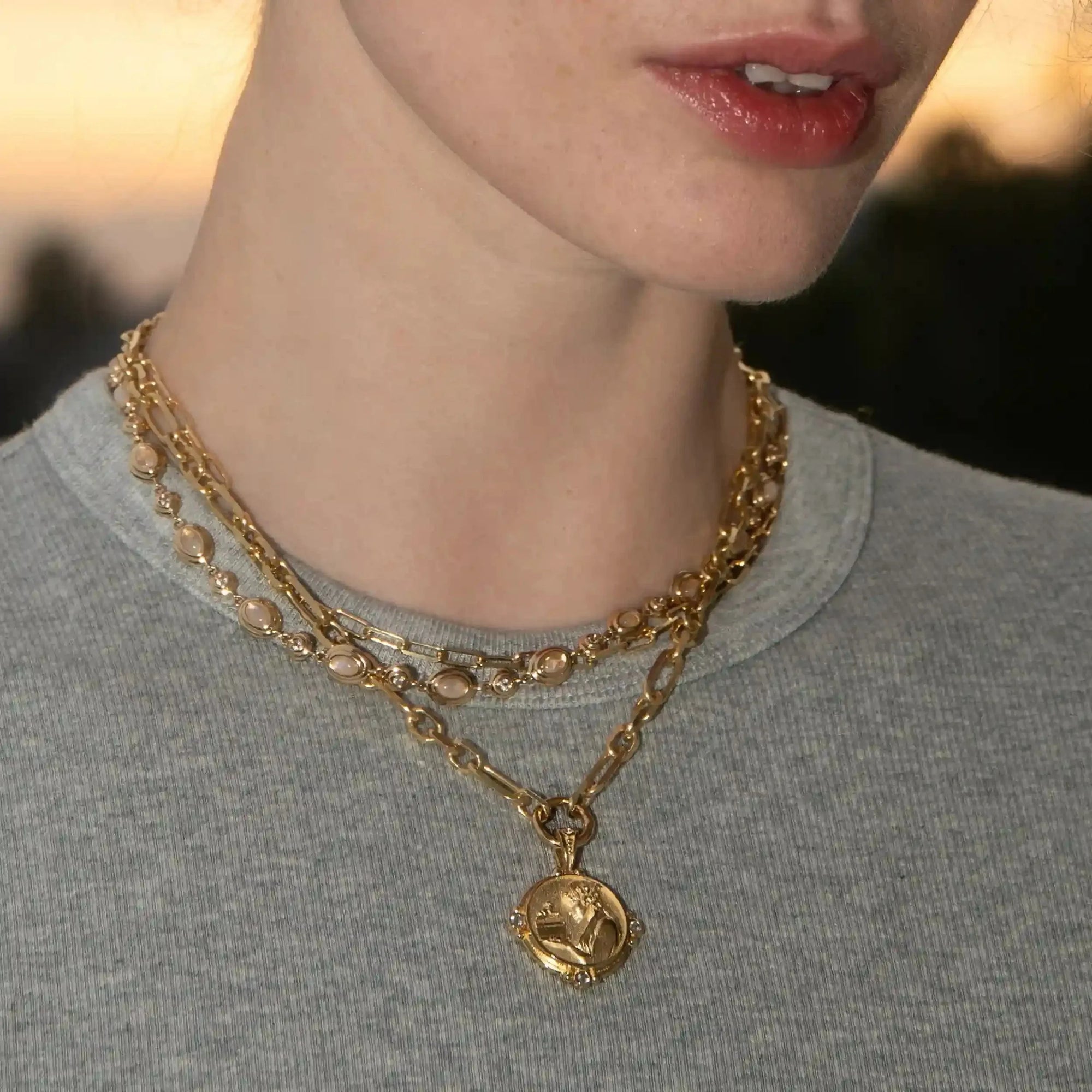 Pandora Necklace | 14K Yellow Gold Vermeil