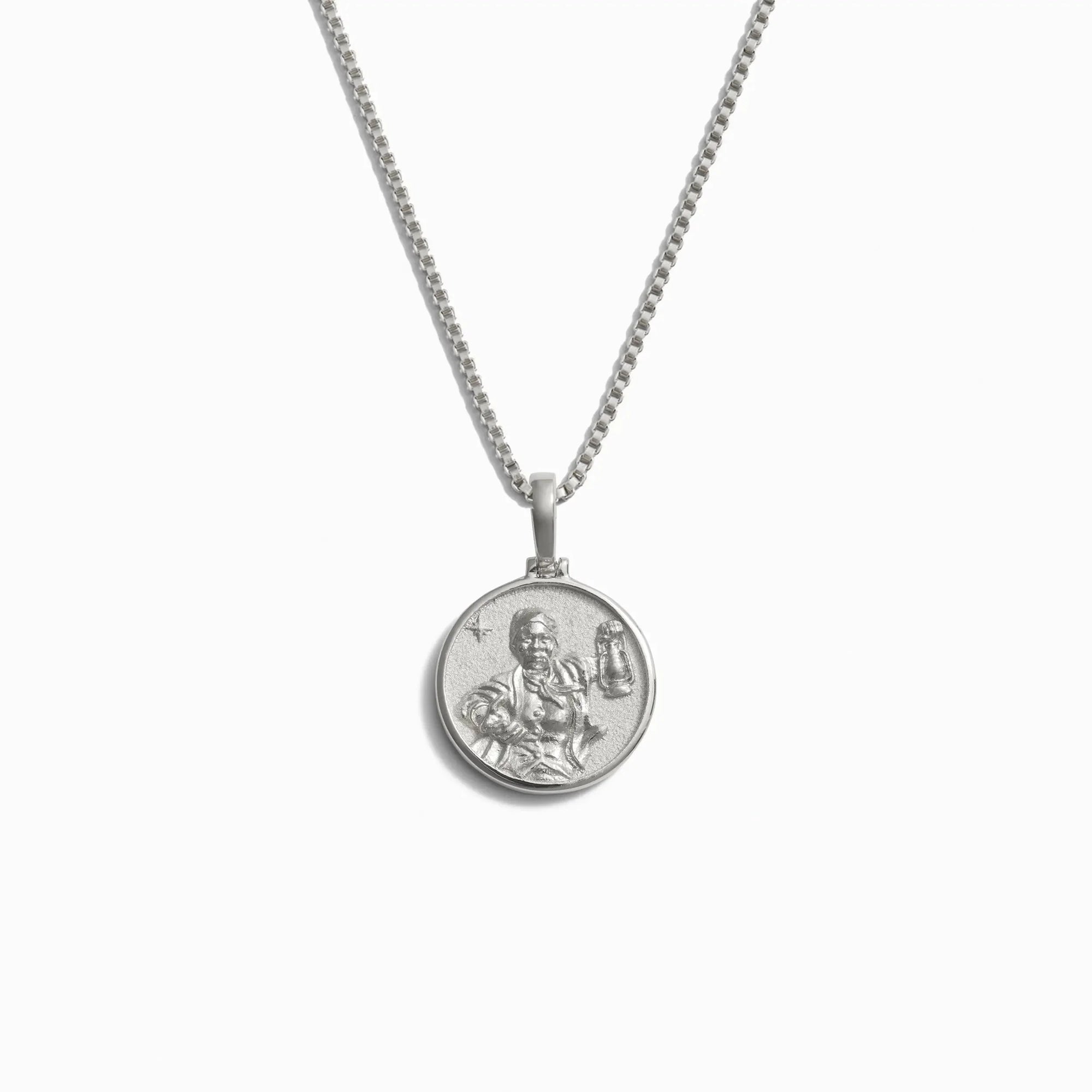 Mini Harriet Tubman Necklace | Sterling Silver