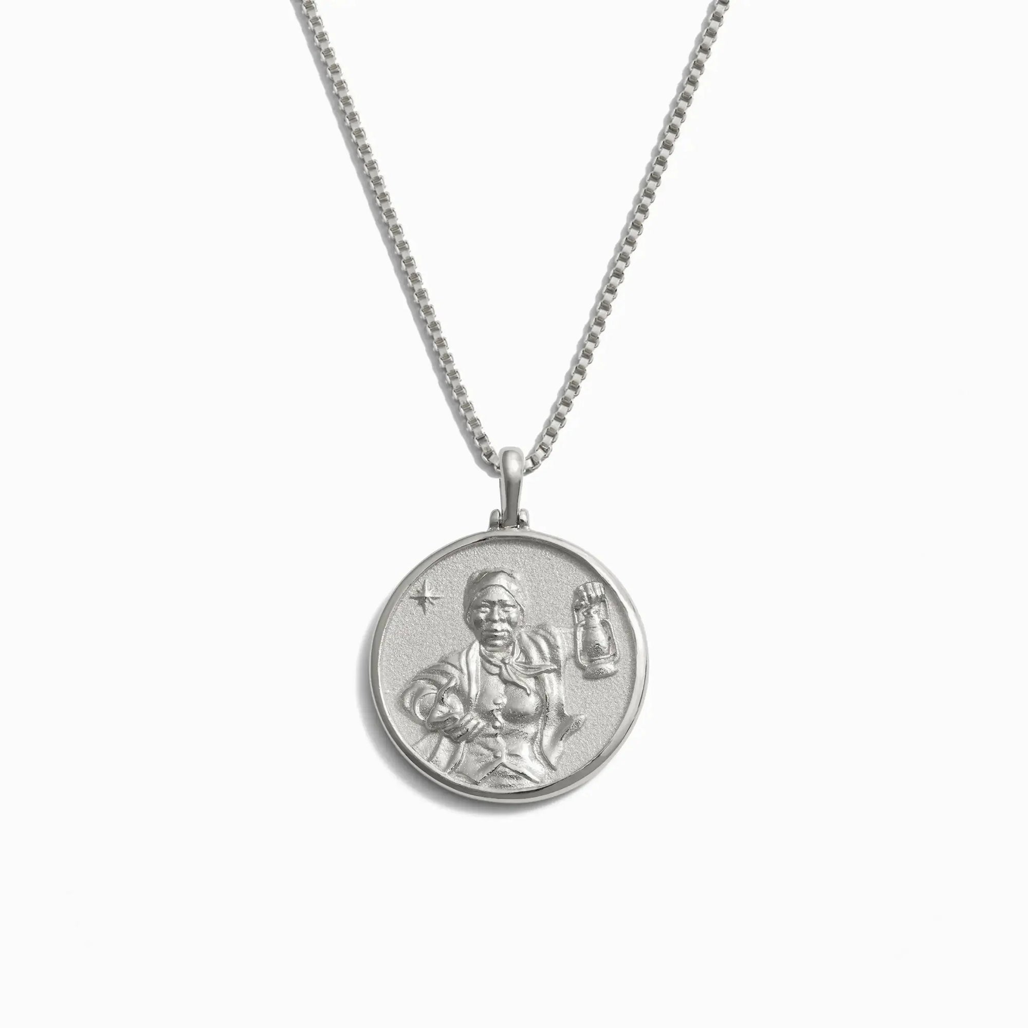 Harriet Tubman Necklace | Sterling Silver
