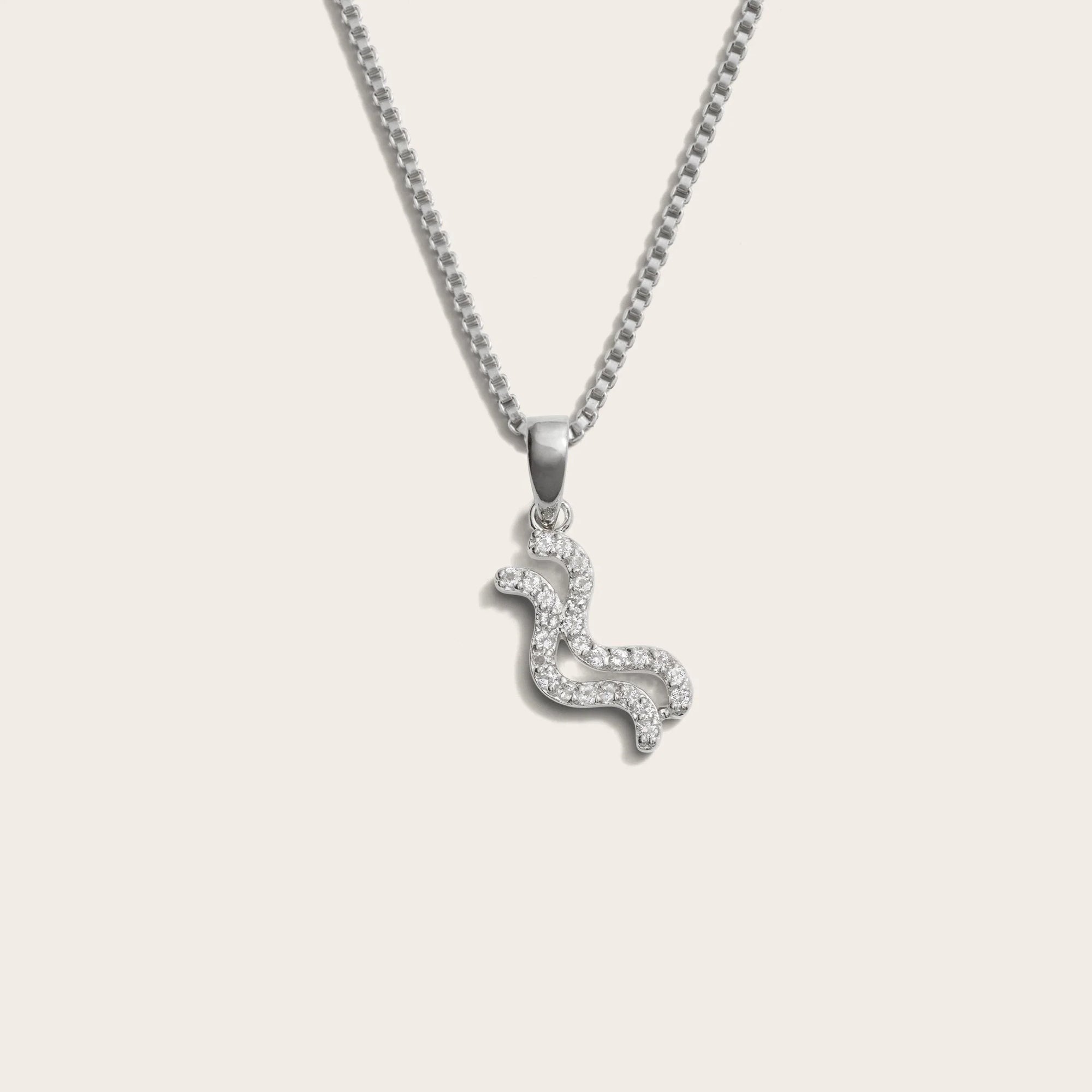 Zodiac Gemstone Necklace | Sterling Silver