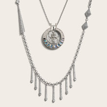 Hecate Boho Moon Necklace Set | Sterling Silver