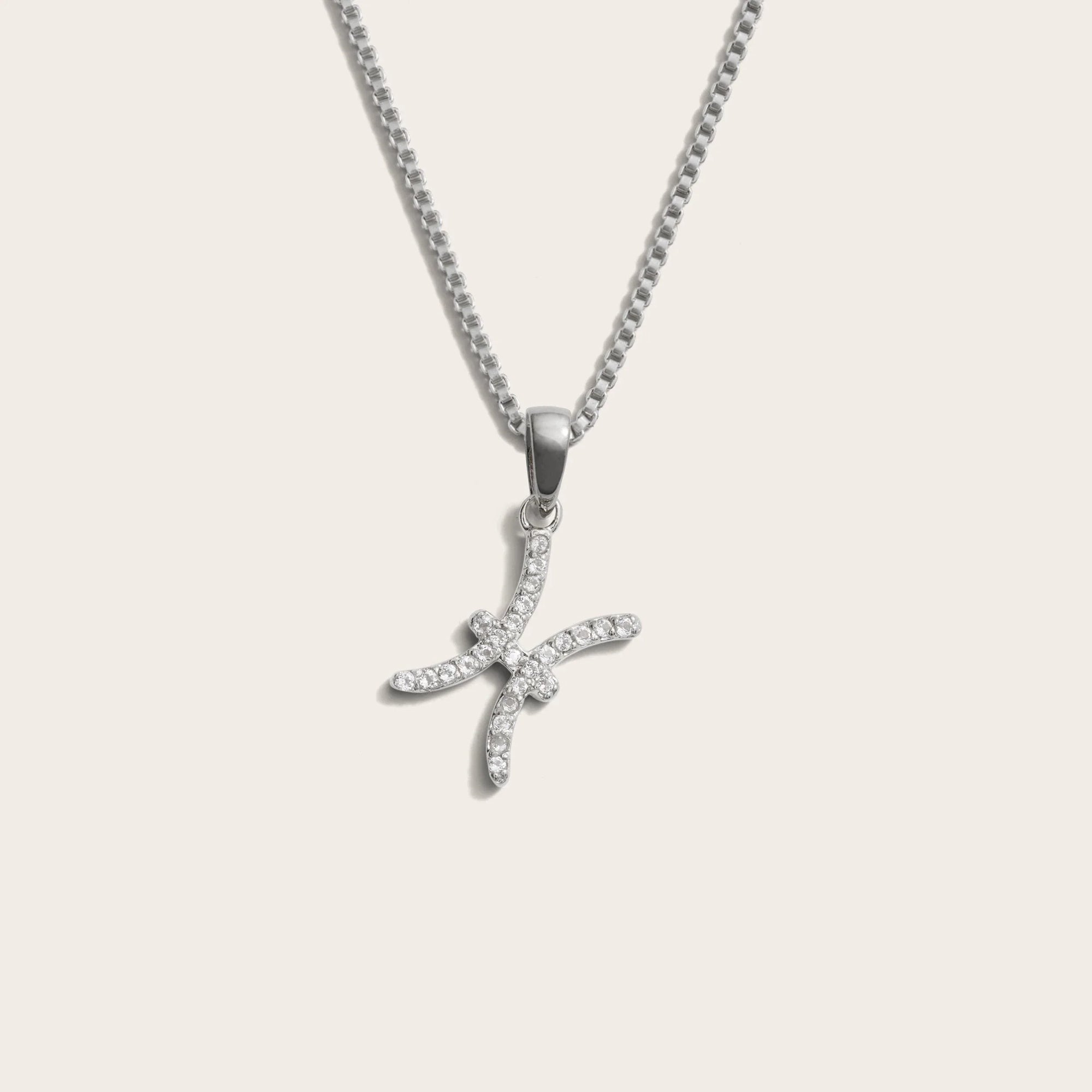 Zodiac Gemstone Necklace | Sterling Silver