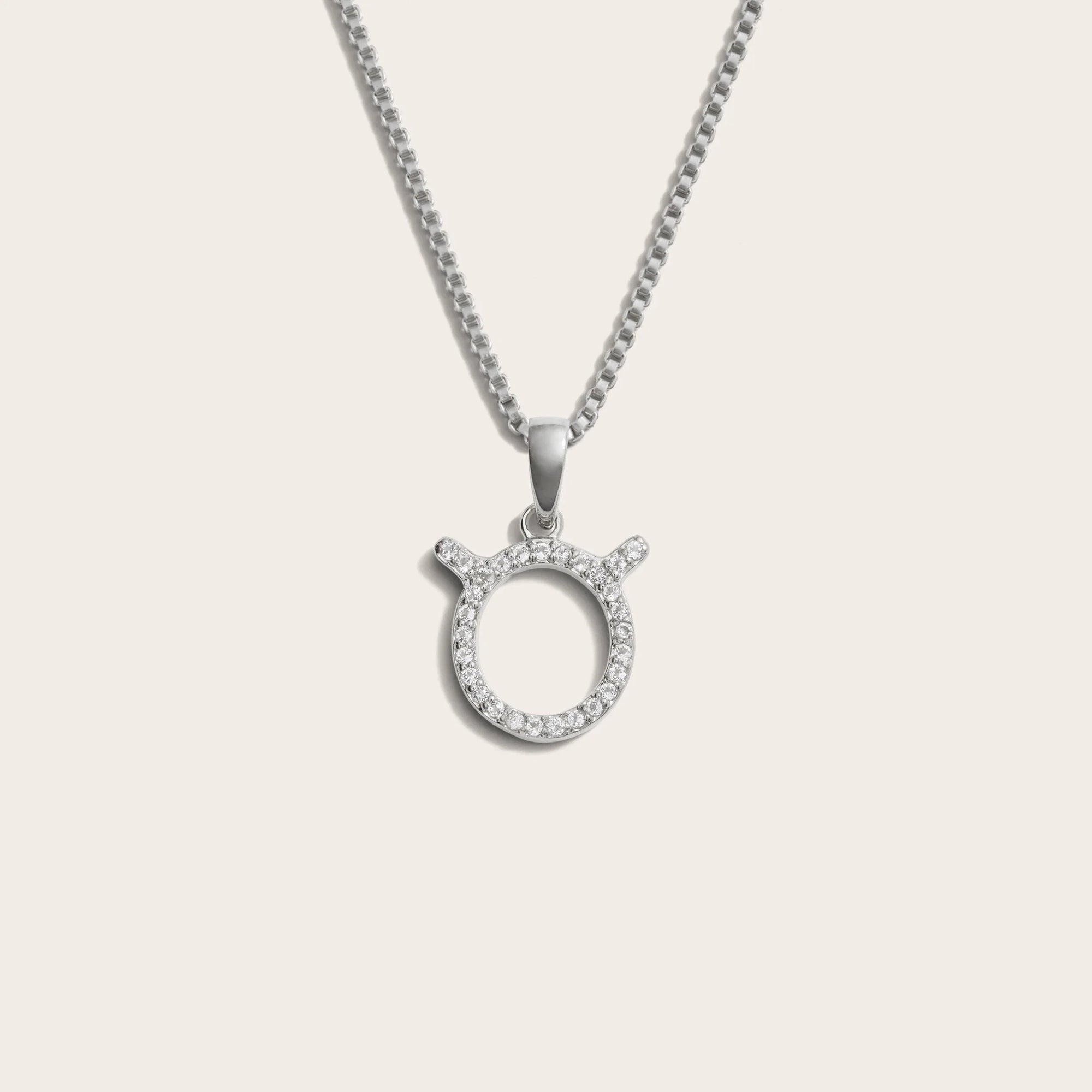 Zodiac Gemstone Necklace | Sterling Silver