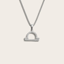 Zodiac Gemstone Necklace | Sterling Silver