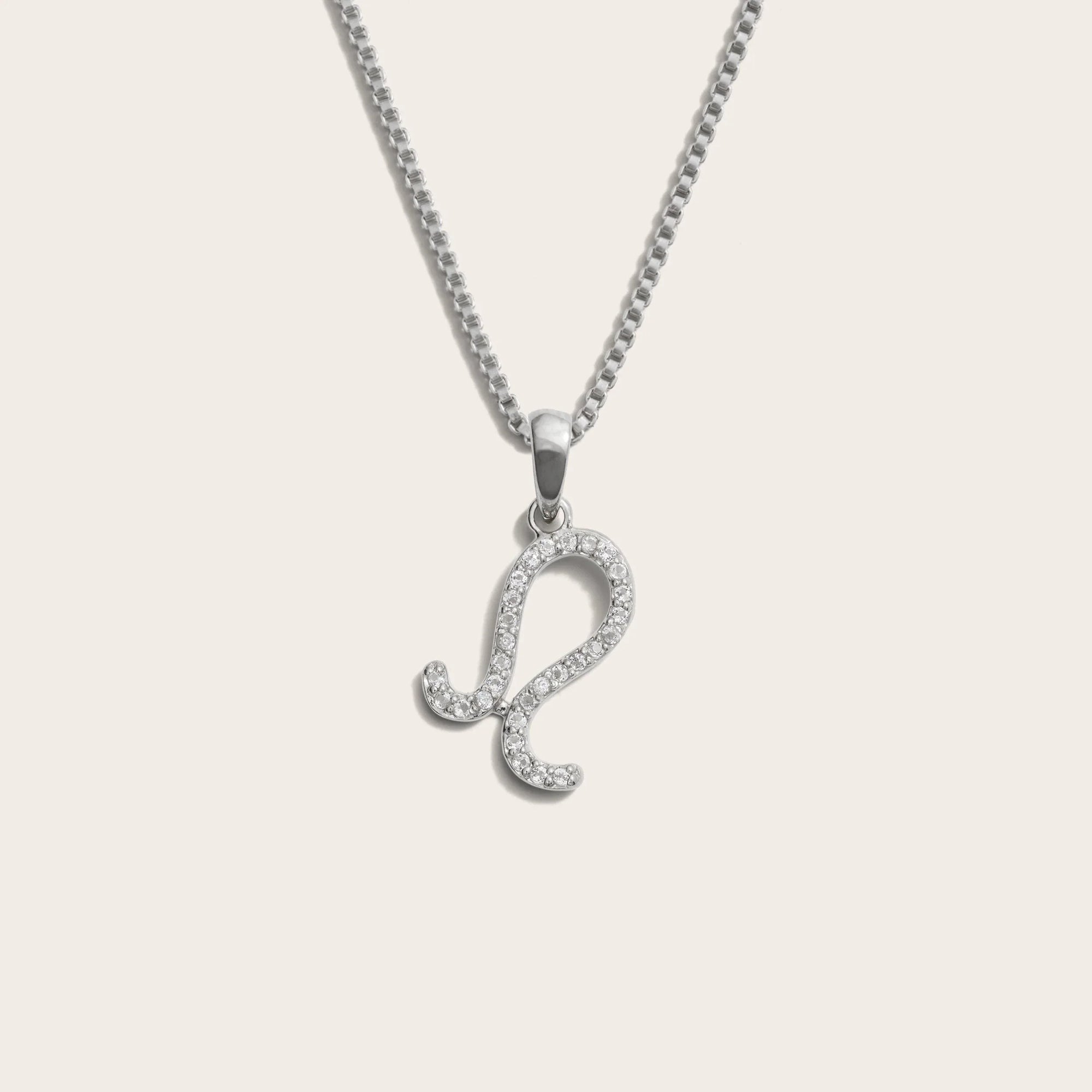 Zodiac Gemstone Necklace | Sterling Silver