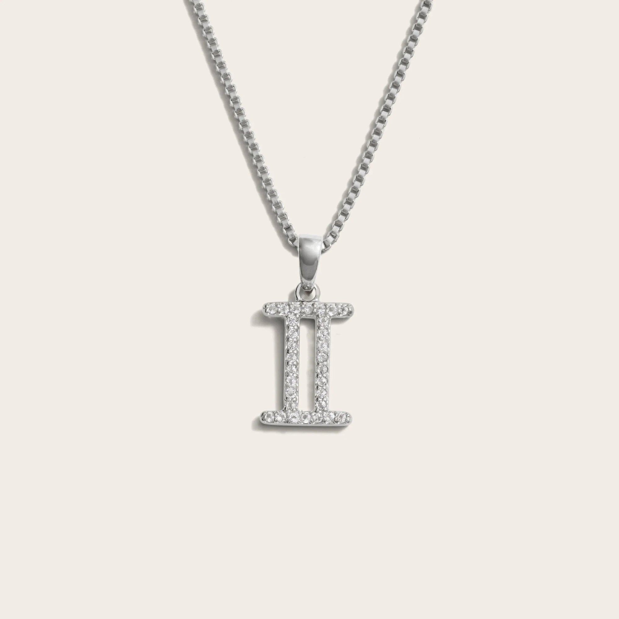 Zodiac Gemstone Necklace | Sterling Silver