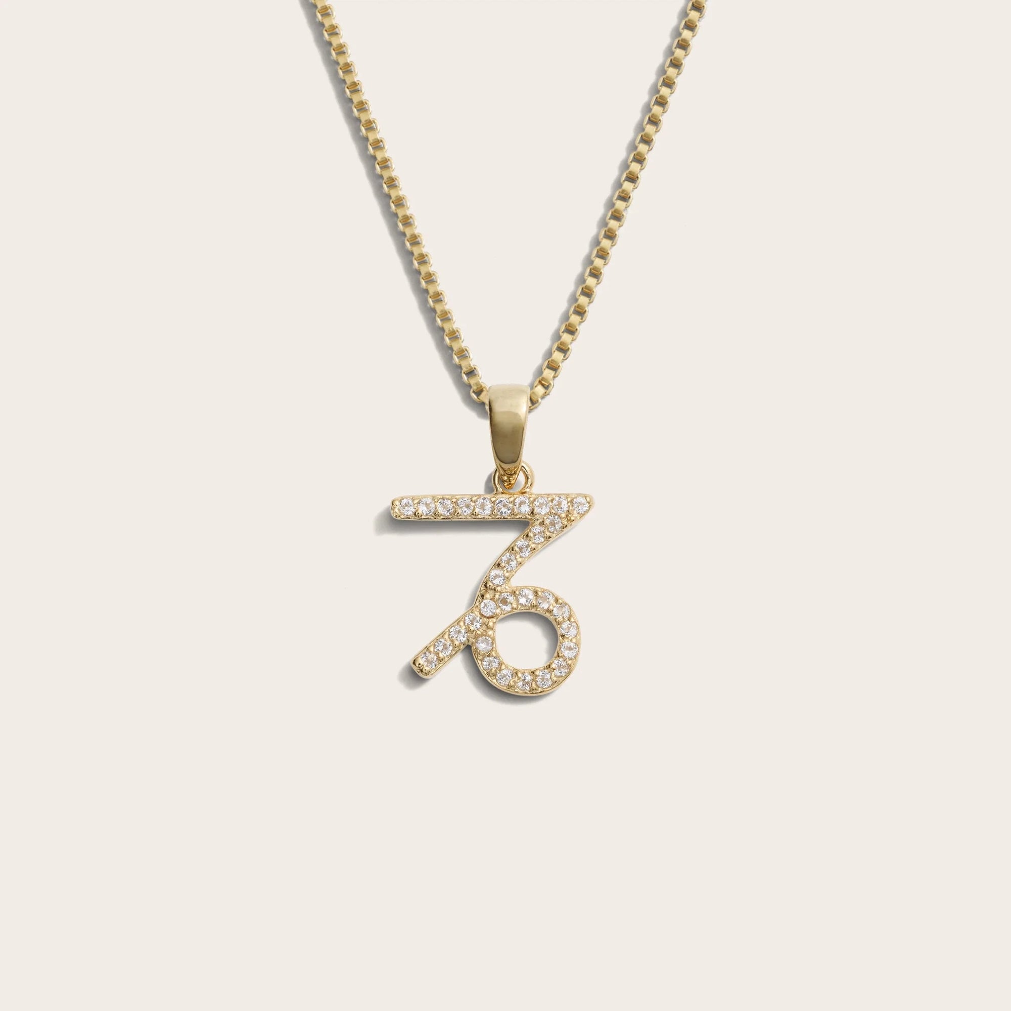 Zodiac Gemstone Necklace | 14K Yellow Gold Vermeil