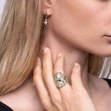 Cross Shield Ring | Sterling Silver