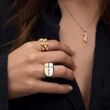 Face to Face Rings | Mixed Metals (Gold & Silver)