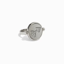 Sagittarius & Fire Flip Ring | Sterling Silver