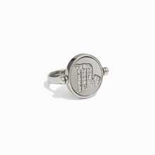 Scorpio & Water Flip Ring | Sterling Silver