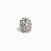 Cross Shield Ring | Sterling Silver