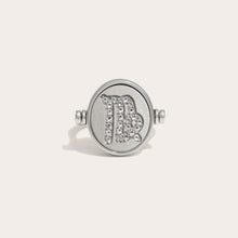 Virgo & Earth Flip Ring | Sterling Silver