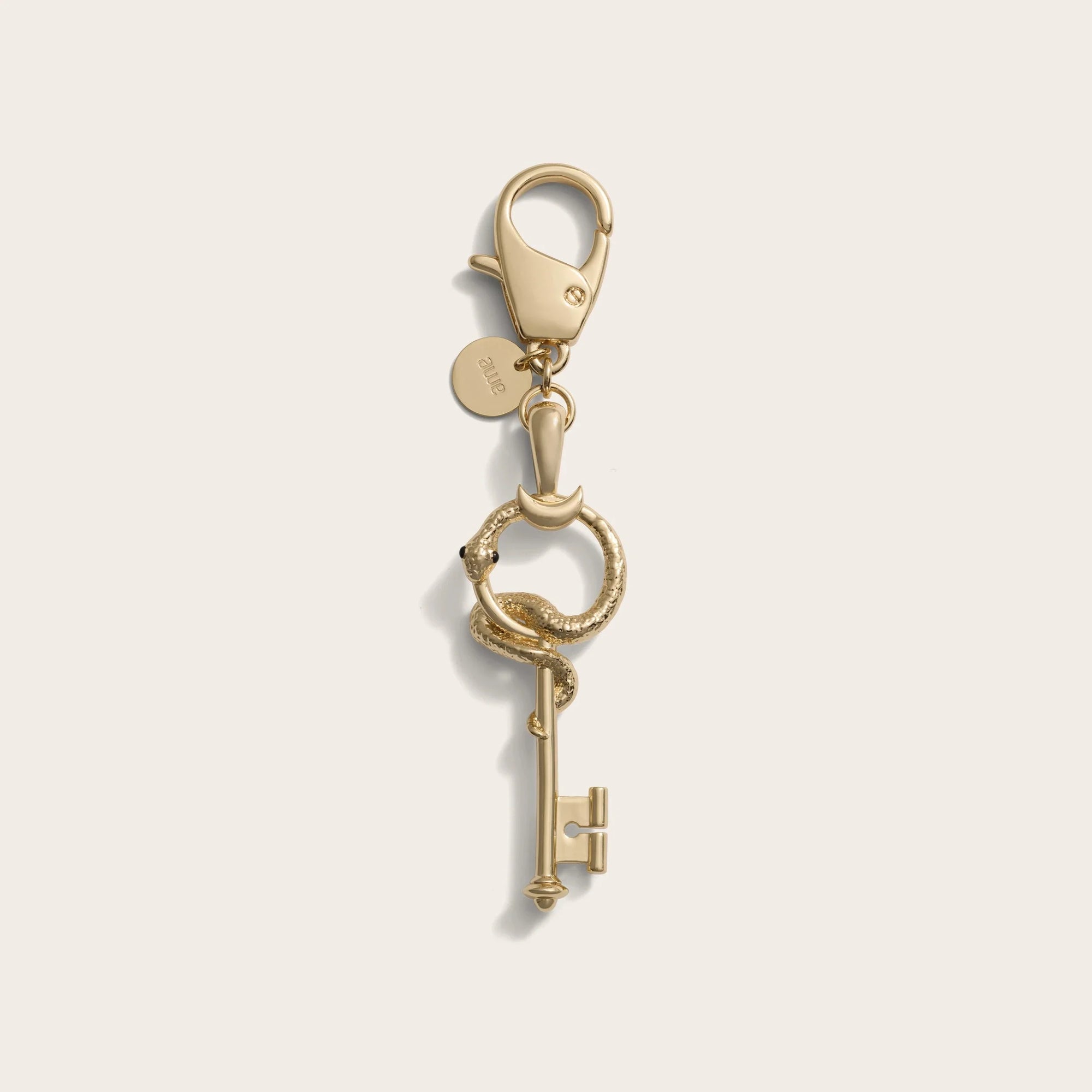 Gate of Hades Key Bag Charm | Brass/Gold Vermeil