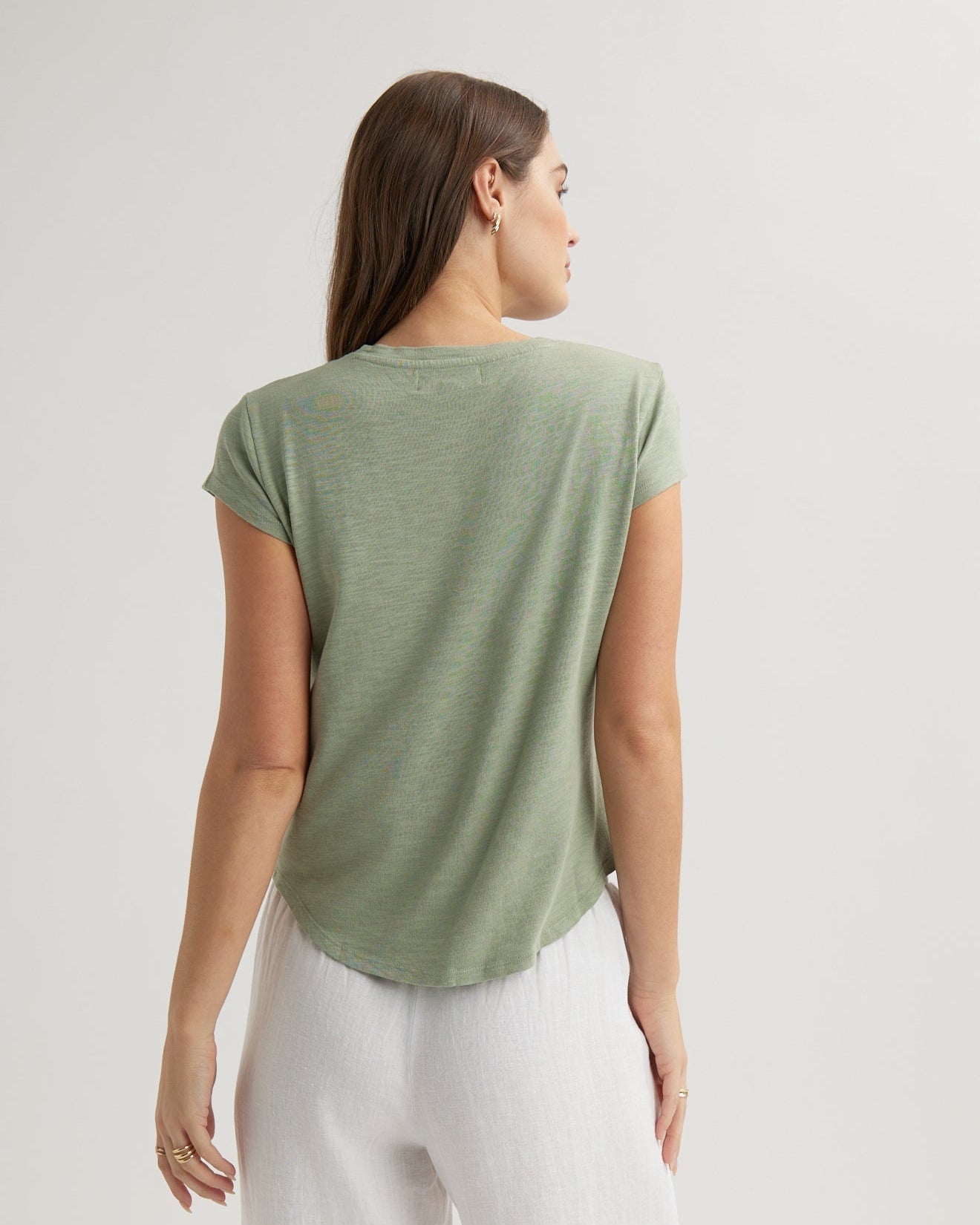 Baby Crew Tee | Olive Grove