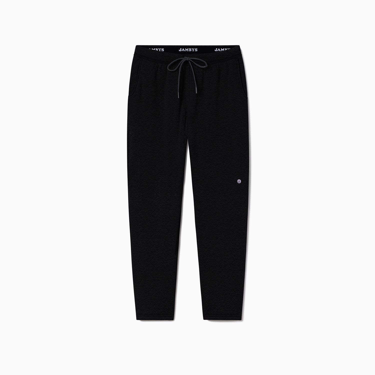Chilluxe Brushed Fleece Quilted Pant | Black