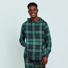 Modal French Terry House Hoodie | Black Watch/Navy