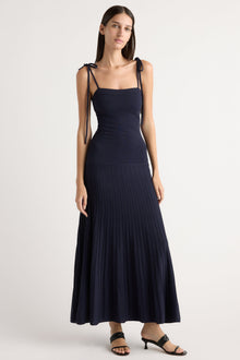 Karolina | Chan Ottoman-Knit Dress in Size Extra Small