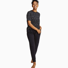 Chilluxe Brushed Fleece Joggers | Black