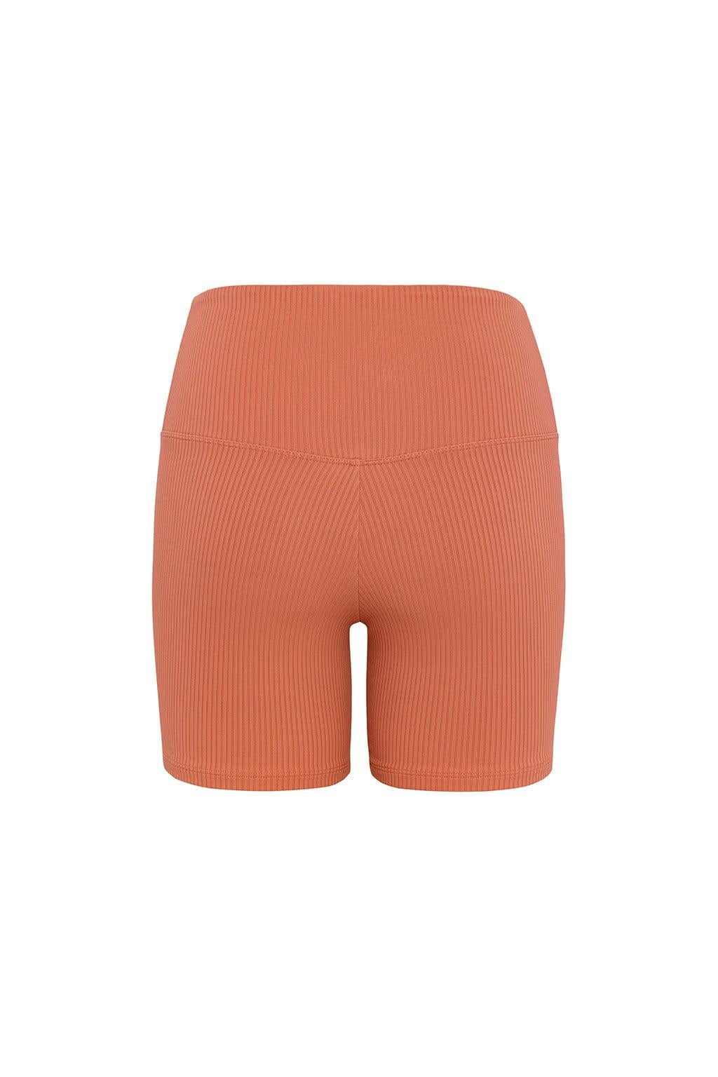 Midi Bike Short | Coral Rib