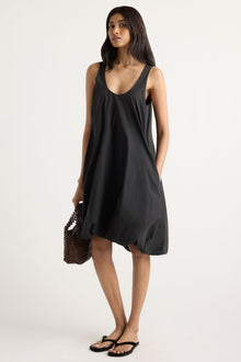 Arya | Cosima Hi-Lo Bubble-Hem Dress in Size Small