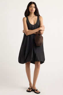 Arya | Cosima Hi-Lo Bubble-Hem Dress in Size Small