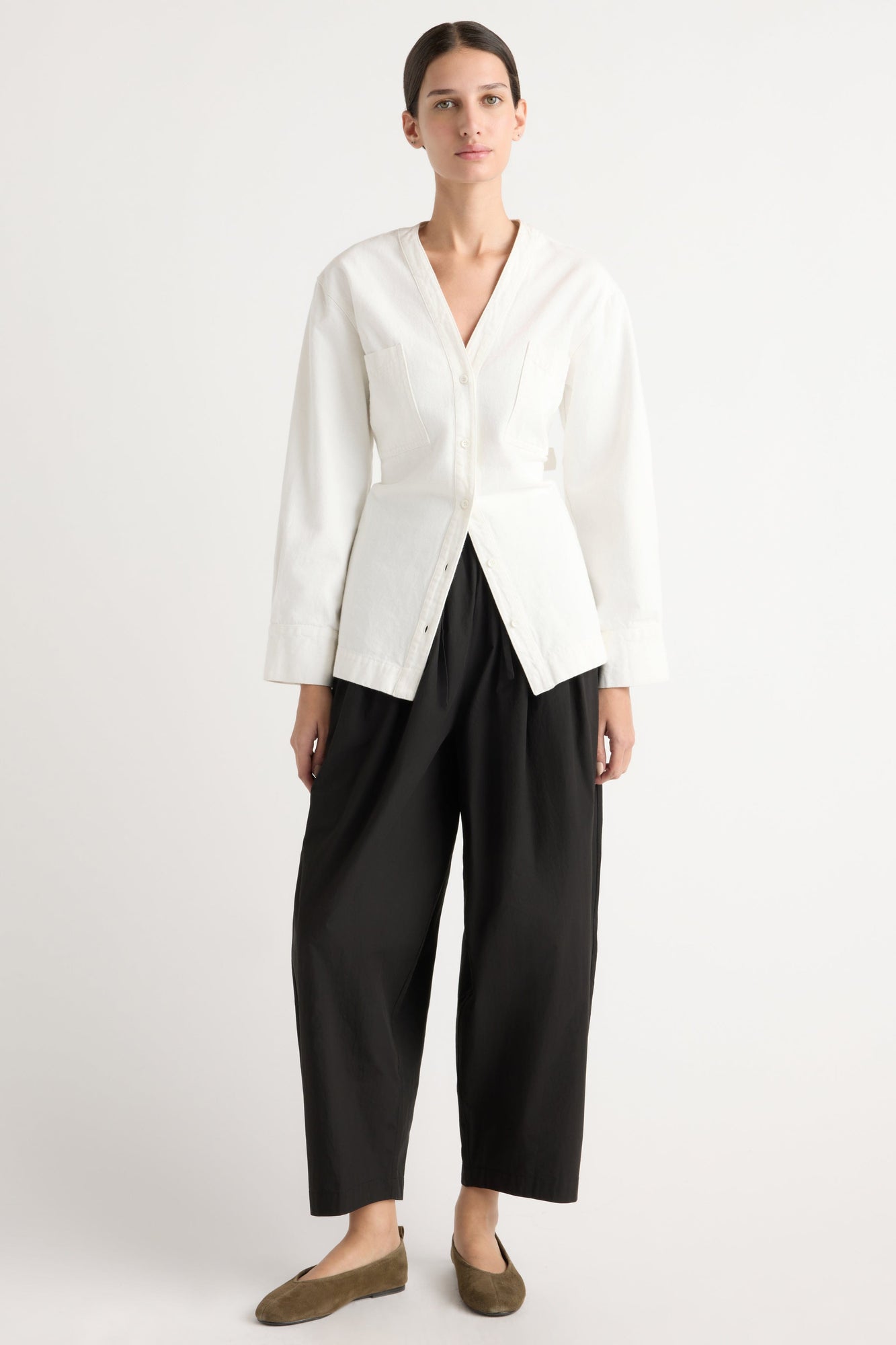 Karolina | Dalma Wide-Leg Balloon Pant in Size Extra Small
