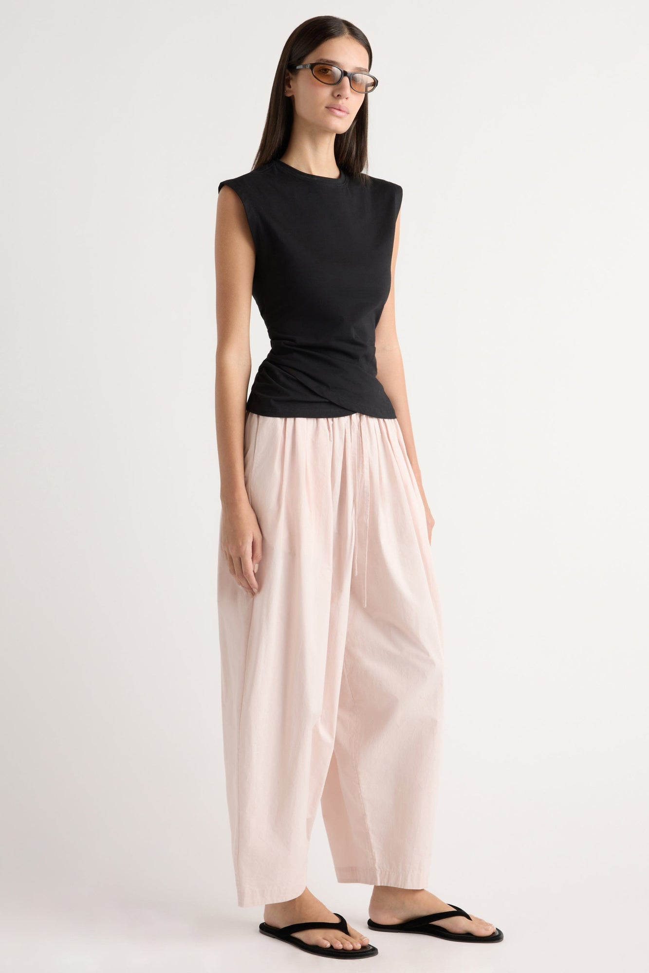 Karolina | Dalma Wide-Leg Balloon Pant in Size Extra Small
