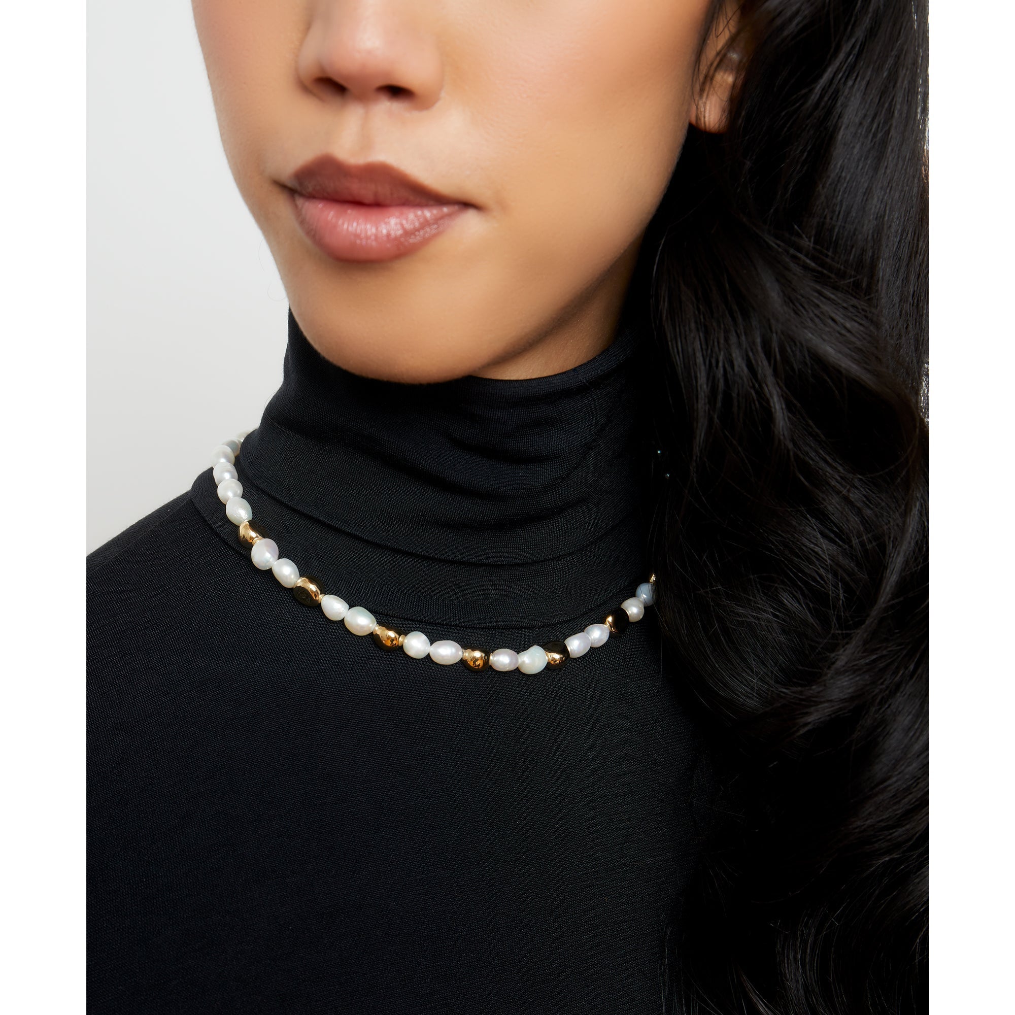 The Delia Pearl Necklace | 18K Yellow Gold-Plated