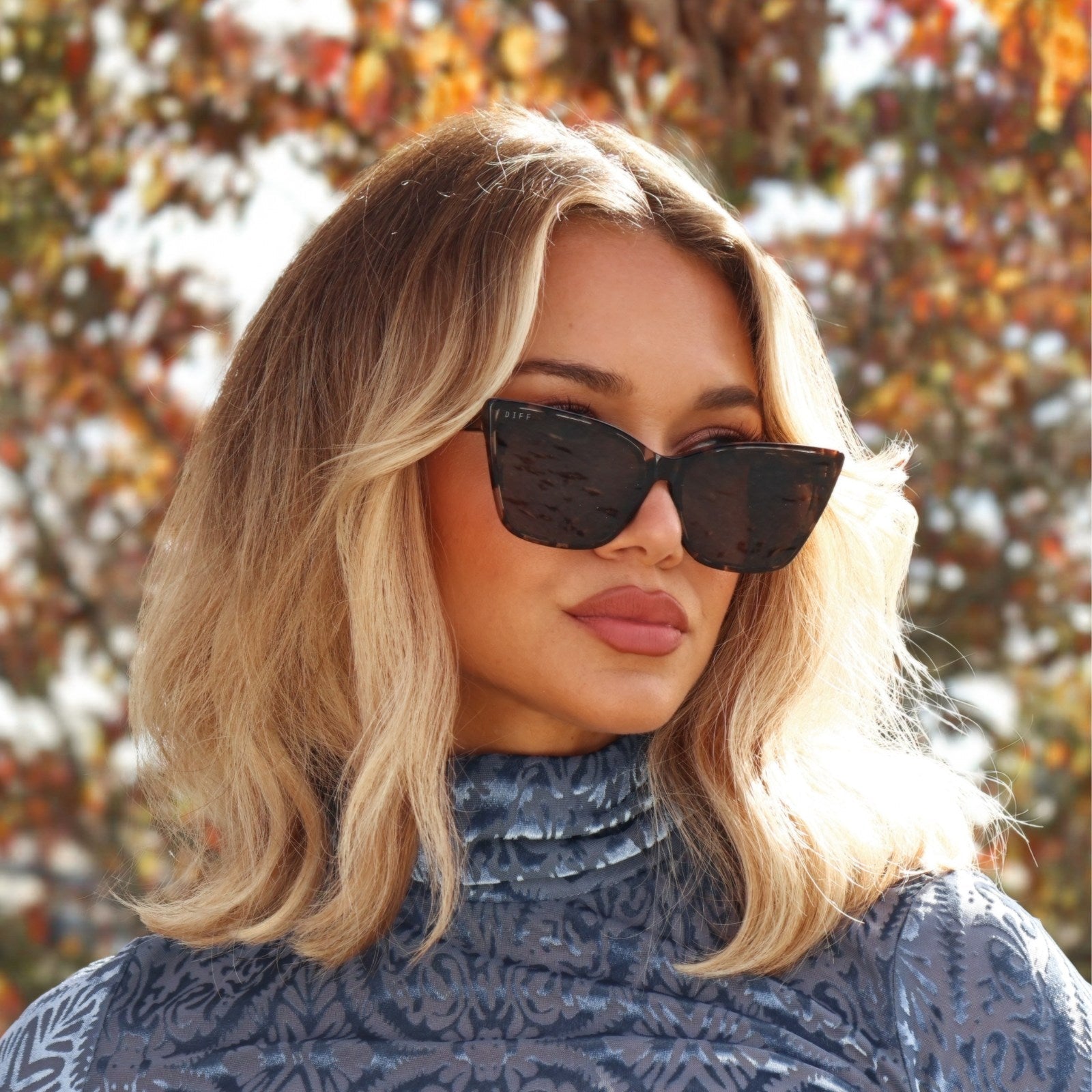 Womens | Alina Sunglasses | Espresso Tortoise | Grey Lenses