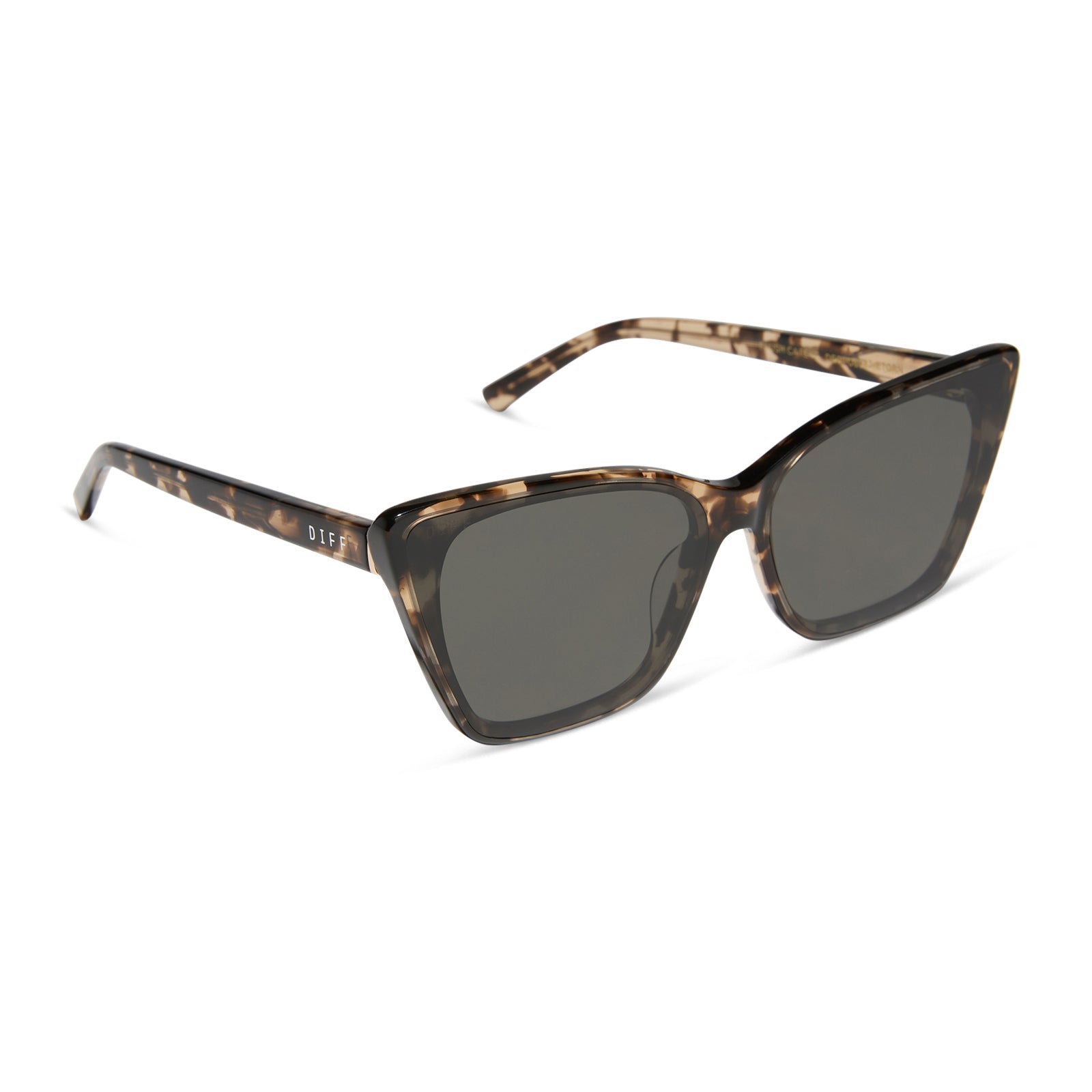 Womens | Alina Sunglasses | Espresso Tortoise | Grey Lenses