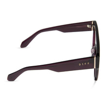 Womens | Georgie Sunglasses | Aubergine | Aubergine/Silver Flash Lenses