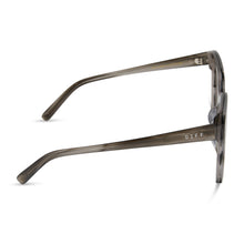 Womens | Gia Sunglasses | Smoke Marble | Grey/Silver Flash Lenses