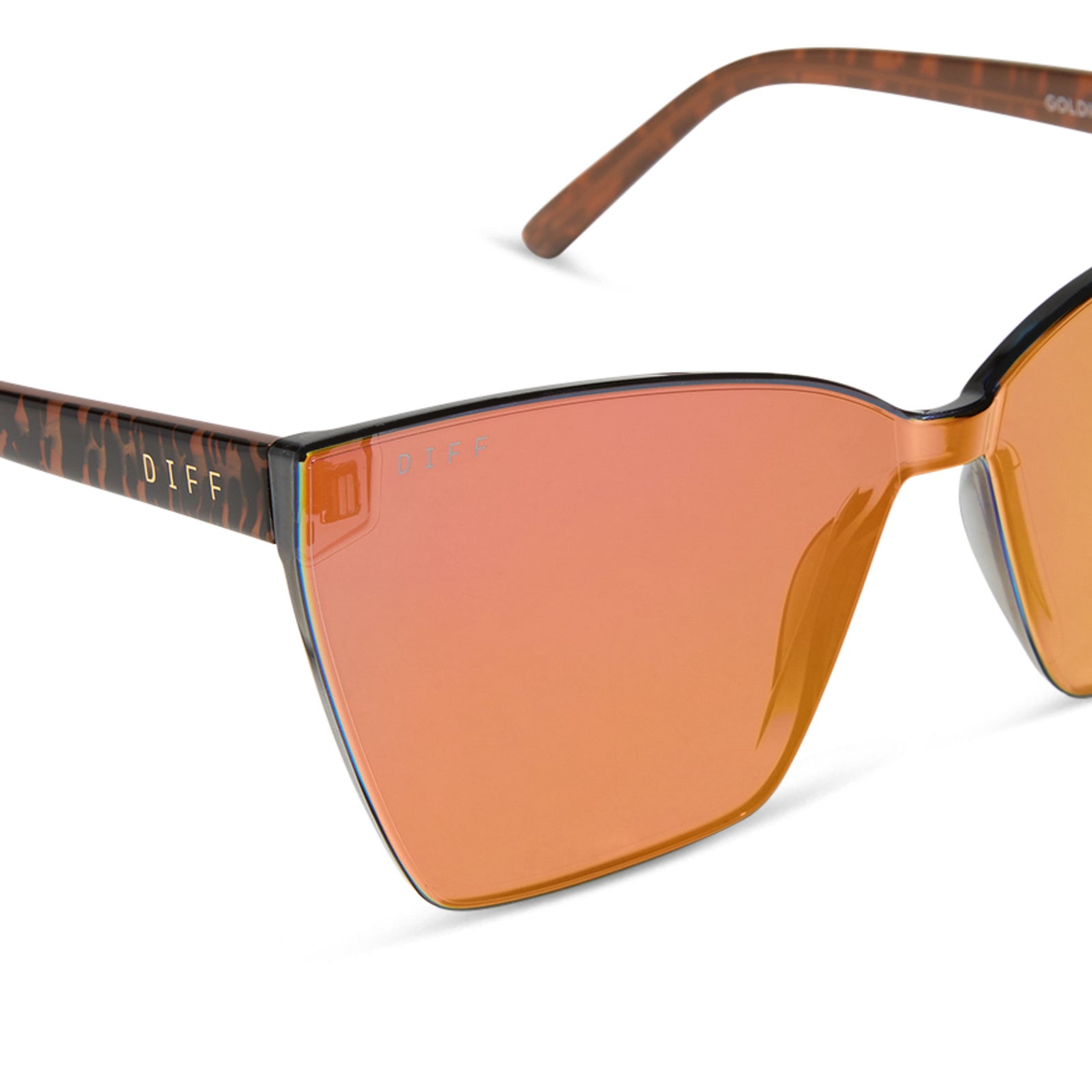 Womens | Goldie XS Sunglasses | Animal | Red Hot Summer Lenses