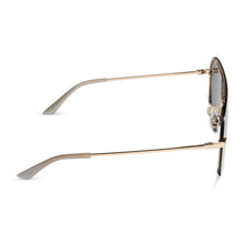 Womens | Imani Sunglasses | Gold | Silver Lenses