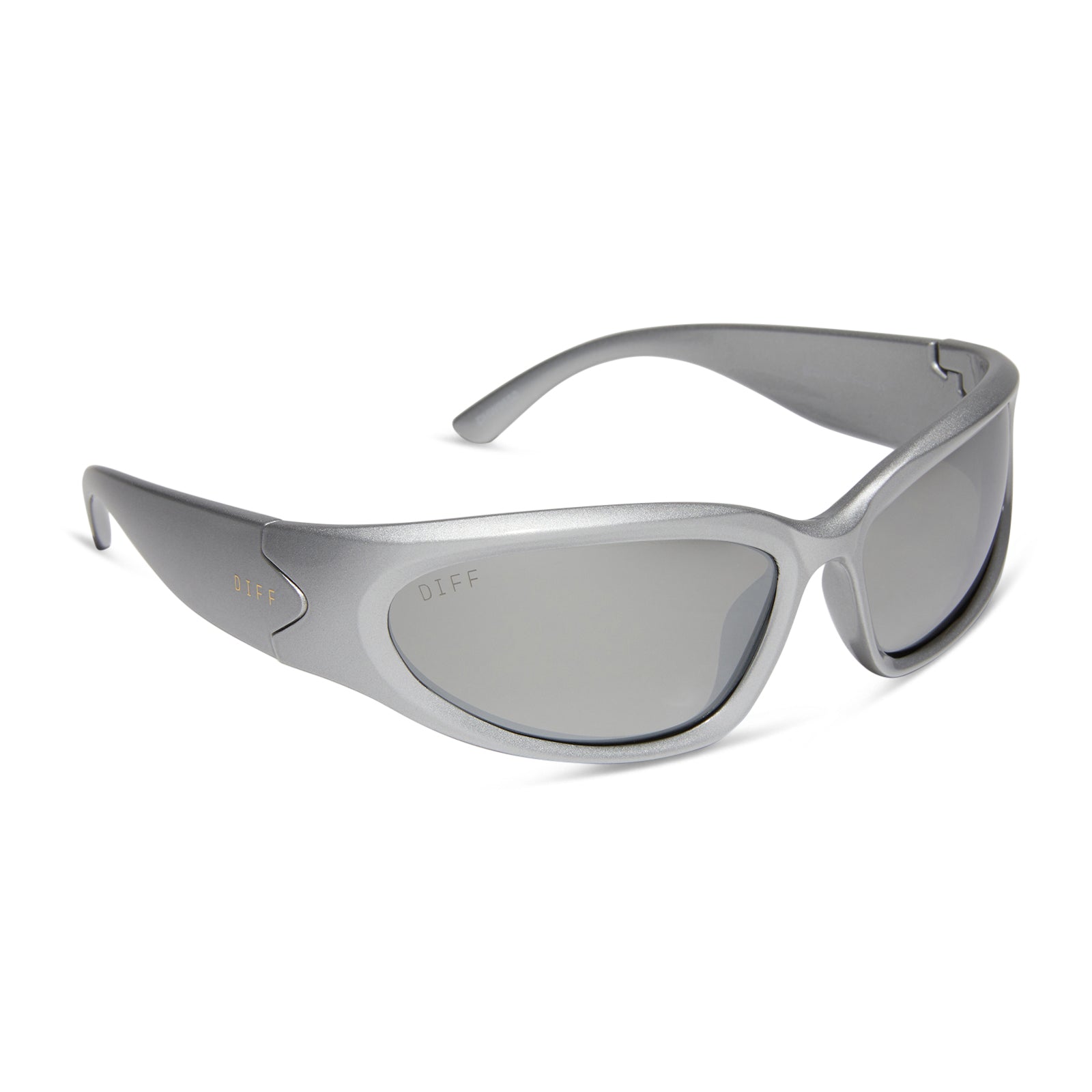 Womens | Side Out Sunglasses | Silver | Silver Polarized Lenses
