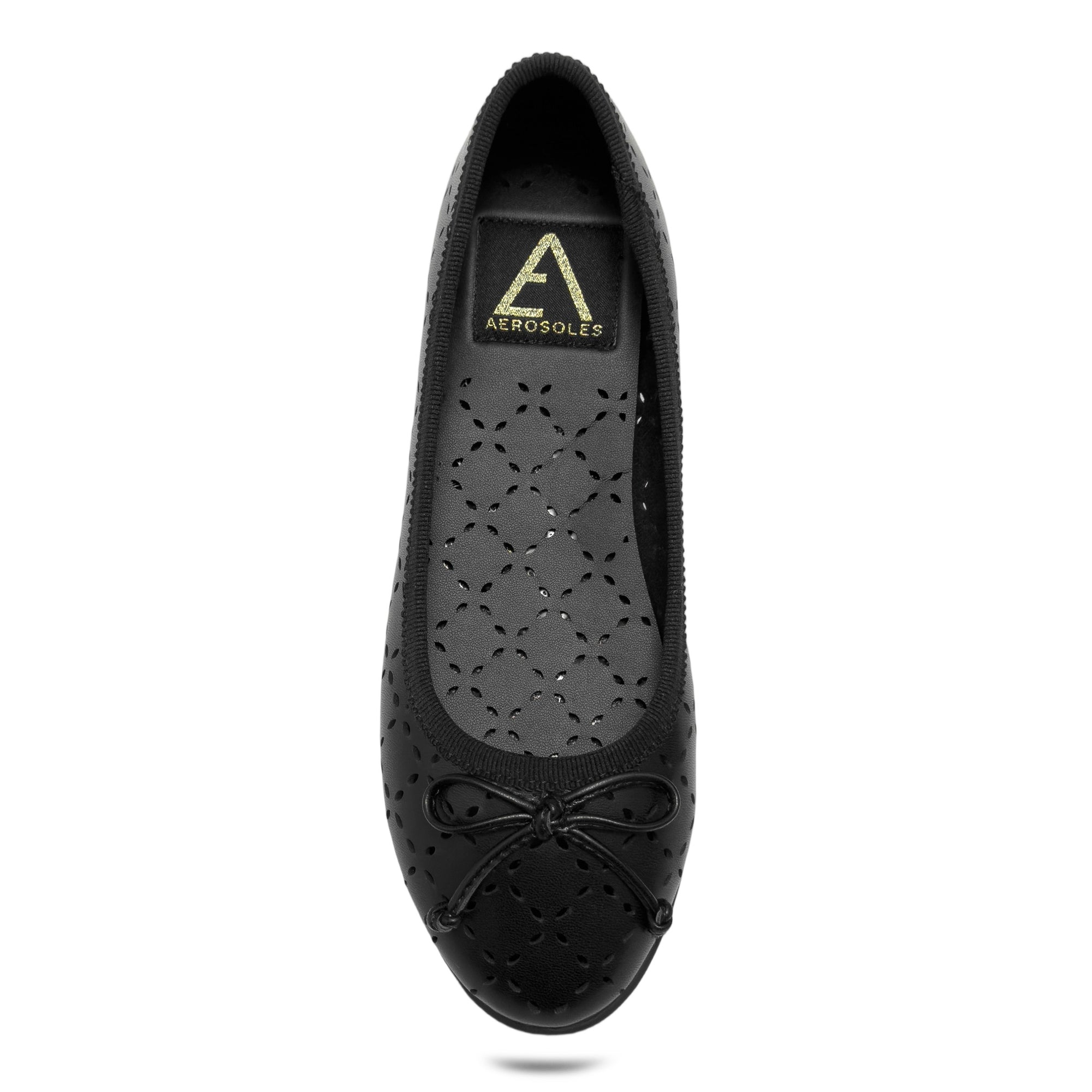 Beyla Casual Flat | Black Faux Nappa