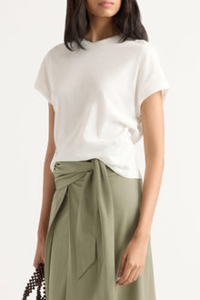 Arya | Elke Tie-Waist Maxi Skirt in Size Small