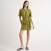 Karolina | Fallon Organic Cotton T-Shirt Wrap Dress in Size Extra Small