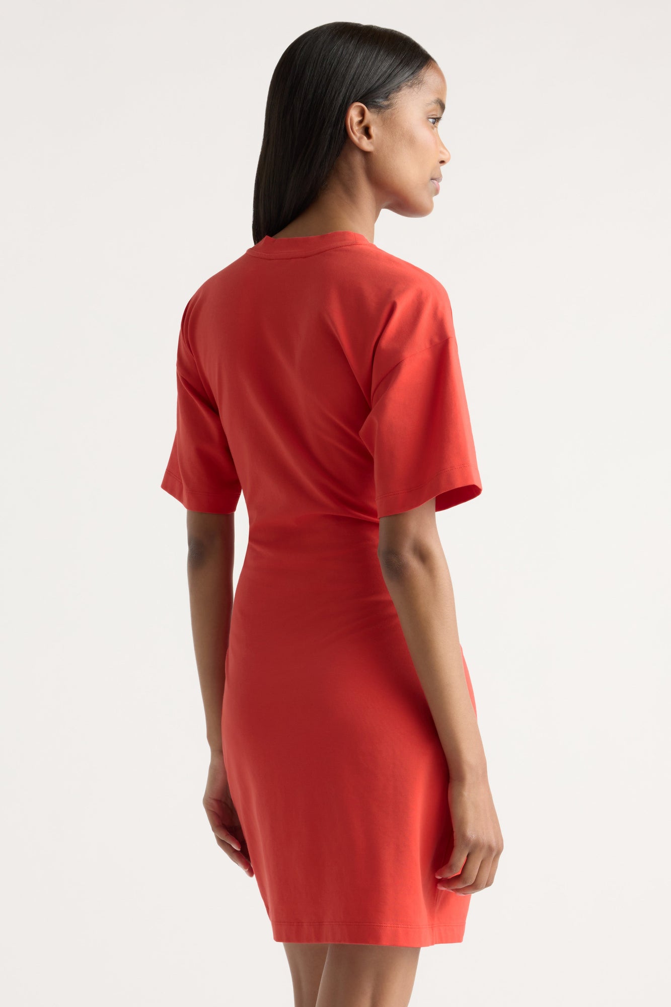 Isilda | Fallon Organic Cotton T-Shirt Wrap Dress in Size Extra Small