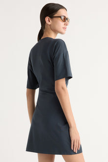 Karolina | Fallon Organic Cotton T-Shirt Wrap Dress in Size Extra Small