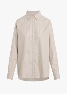 soft taupe stripe