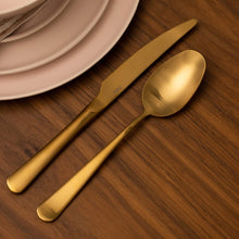 Flatware Set | Matte Gold