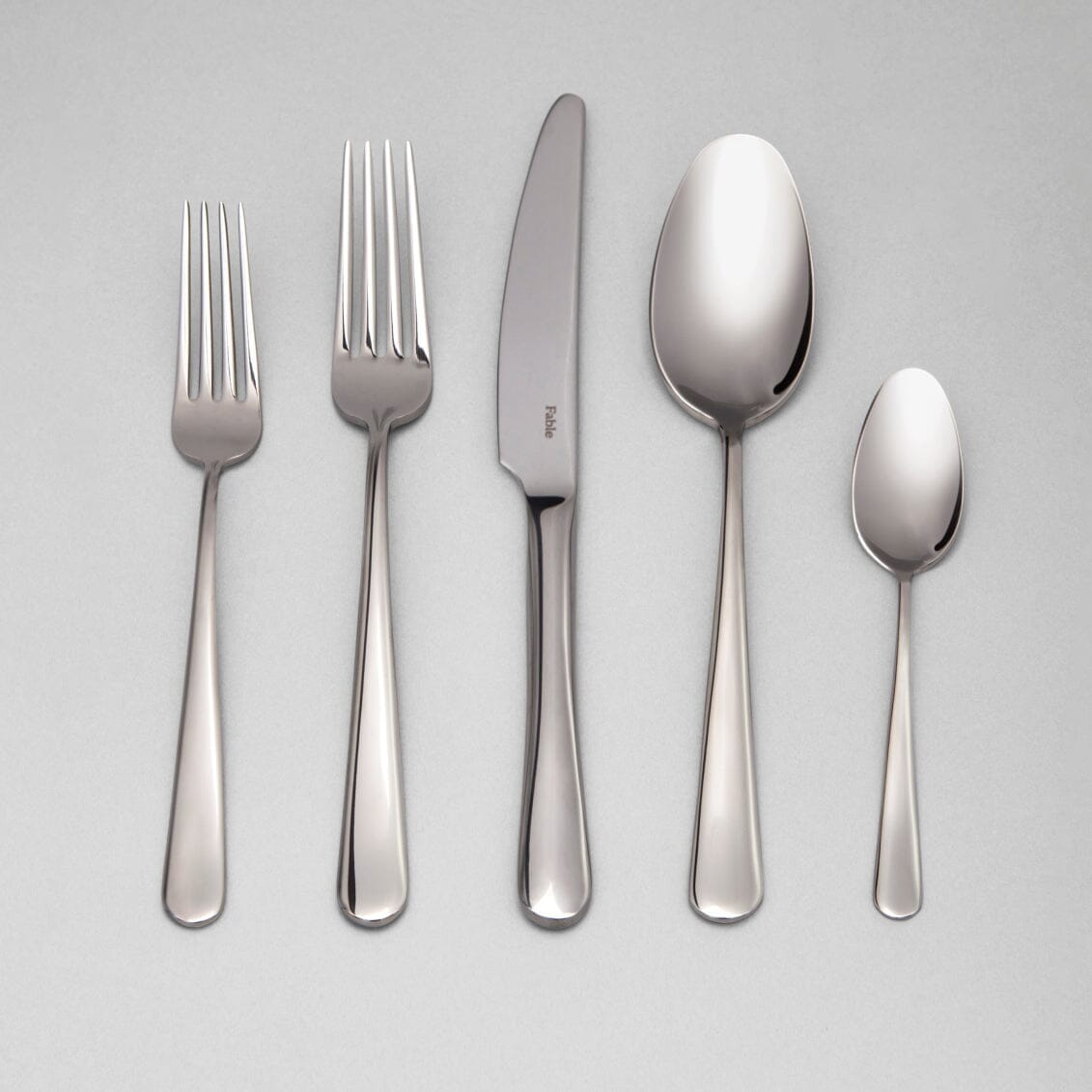 Flatware Set | Polished Silver