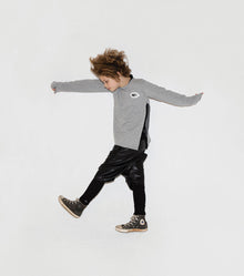 Kid | Side Slit Sweatshirt | Heather Grey