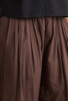Isilda | Garima Shirred Organic Cotton Pant in Size Extra Small