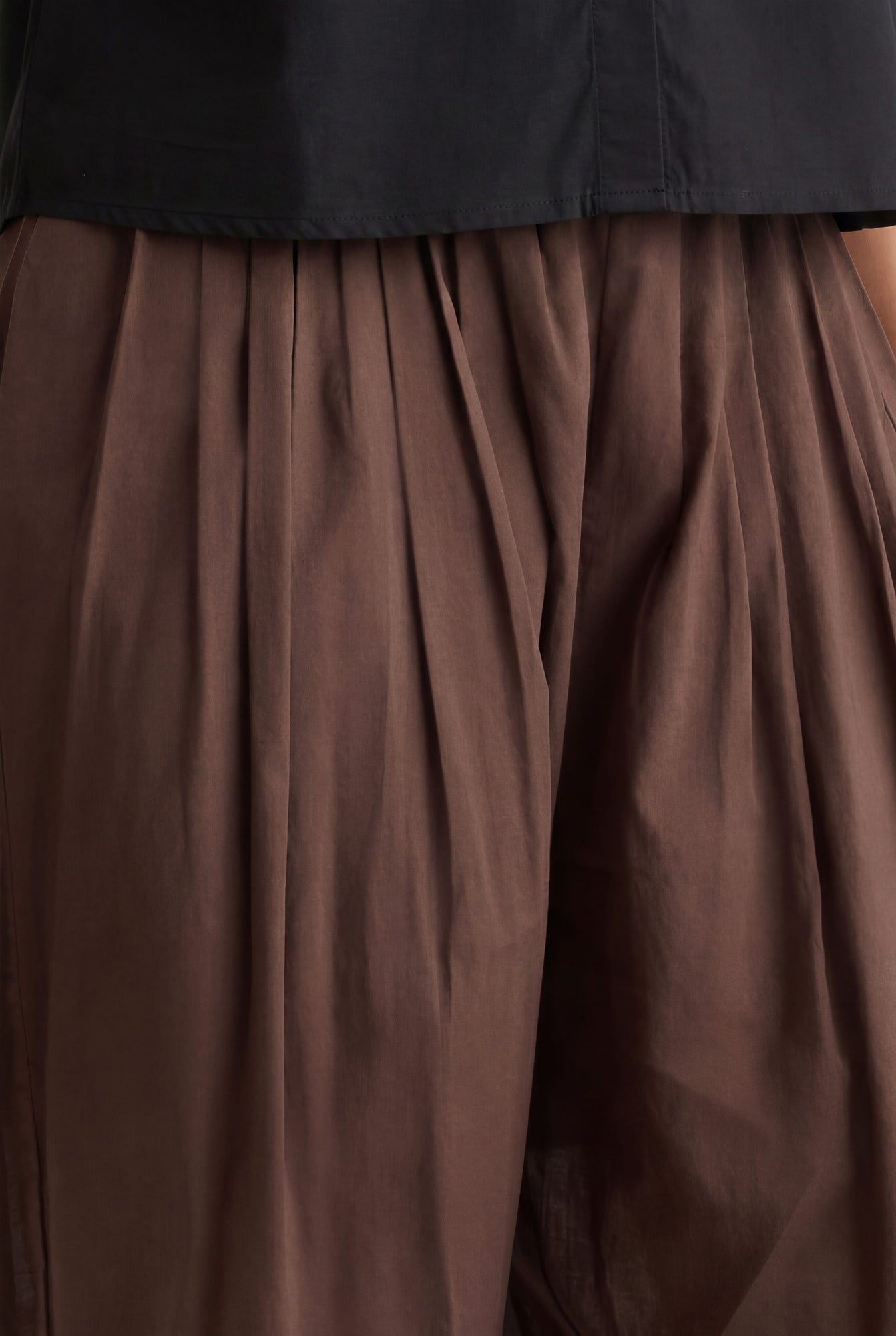 Isilda | Garima Shirred Organic Cotton Pant in Size Extra Small